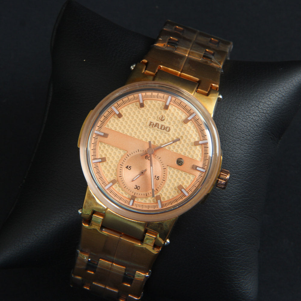 Rosegold Dial 1173 Men's Wrist Watch