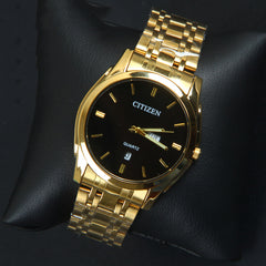 Mens Wrist Watch Chain Golden C