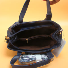 Ladies Handbag Navy Blue