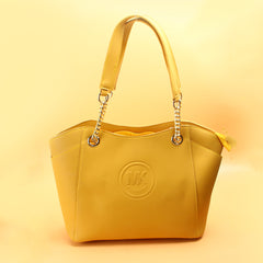 Ladies Handbag Yellow M.K