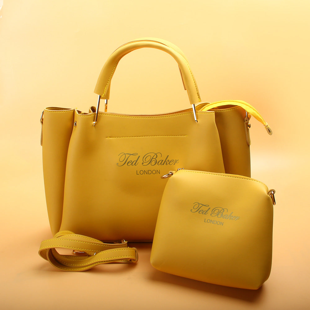 Women Fashion Handbag Yellow TB