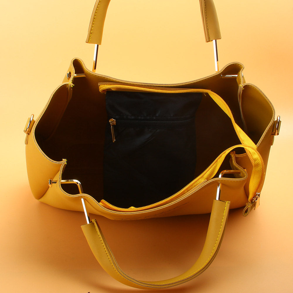 Women Fashion Handbag Yellow TB