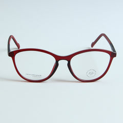 Red Color Optical Frame with Black Stick