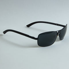 Black Frame Sunglasses with Black Shade T82611