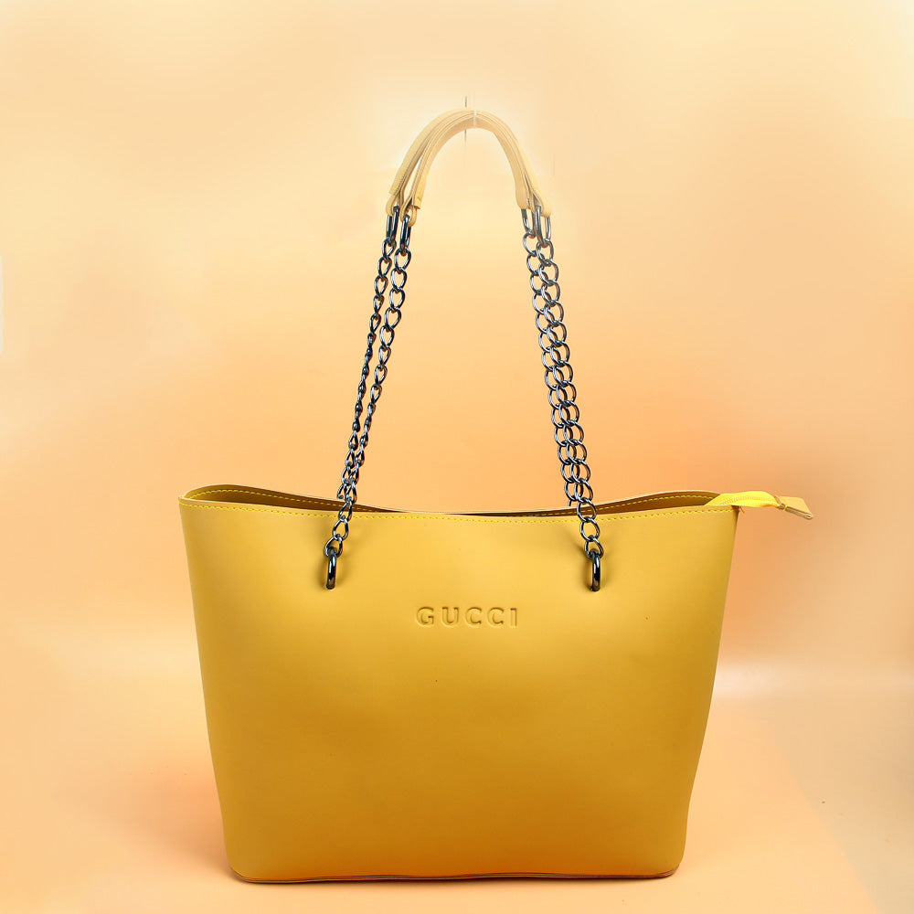 Women Fashion Handbag G Yellow