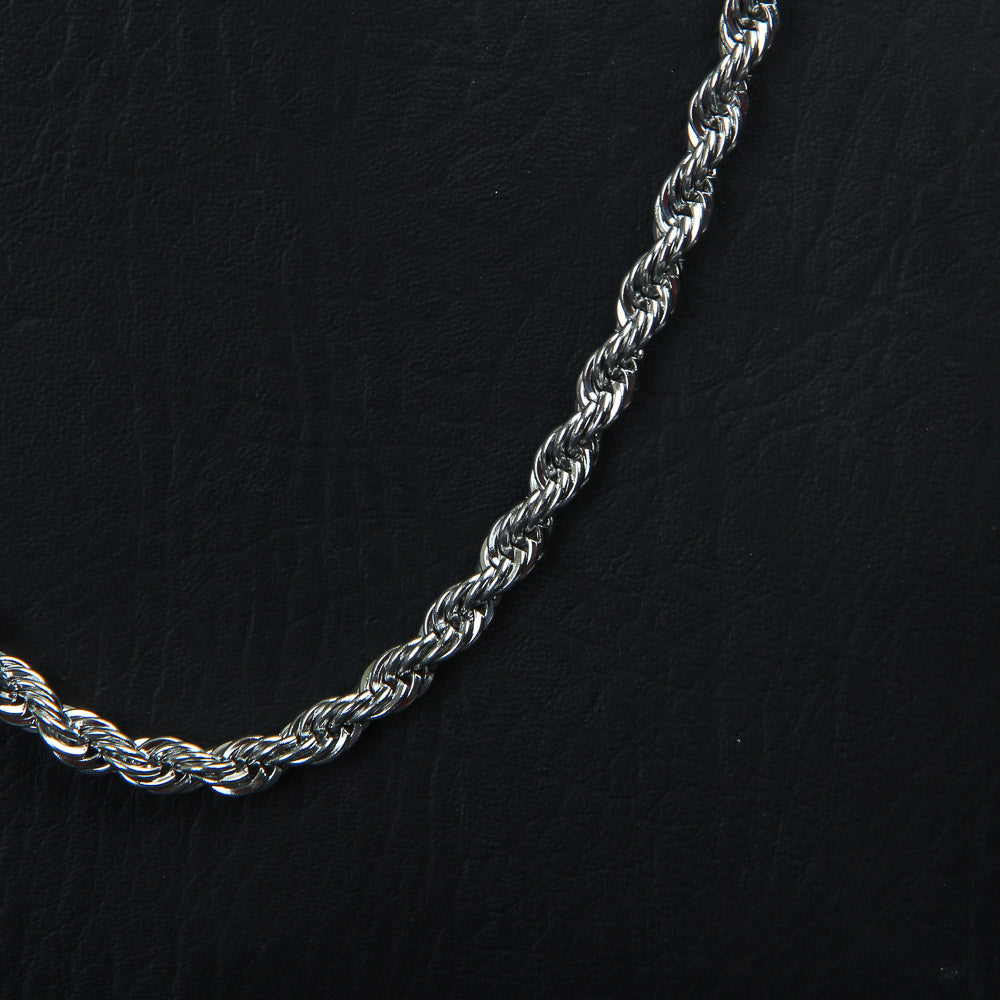 Mens Silver Chain New Style 5mm