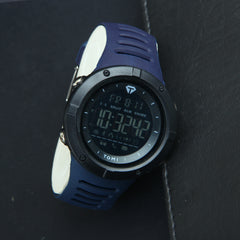Digital LED Mens Sport Watch Blue