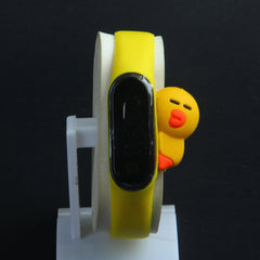 Kids LED Wrist Watch Yellow