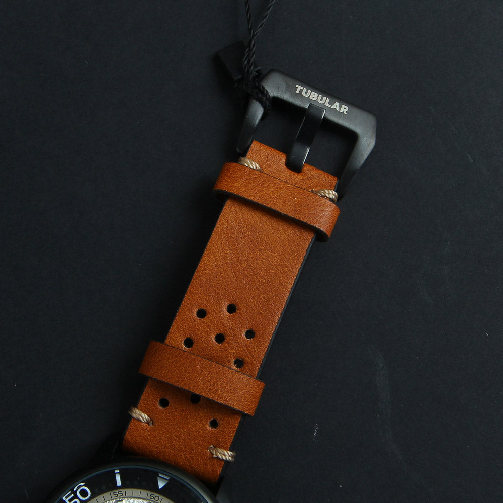 Mens Analog Wrist Watch With Date & Time Brown Design