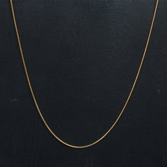 Golden Chain Necklace 1mm