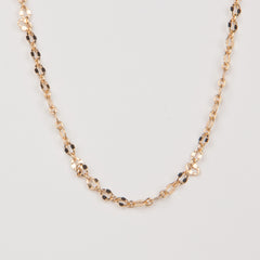 Flat Link Golden Cable Chain - Thebuyspot.com