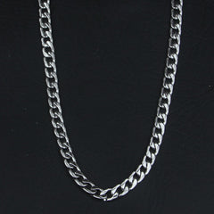 Silver Chain Necklace 8mm