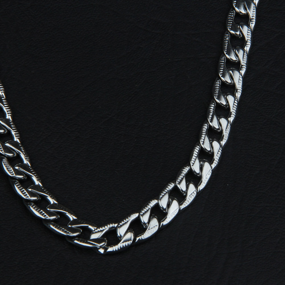 Silver Chain Necklace 8mm