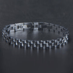 Silver Chain Mens Bracelets 10mm