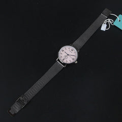 New Womens Watch Silver Dial Pink