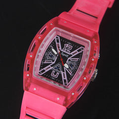 Wrist Watch Pink with Light