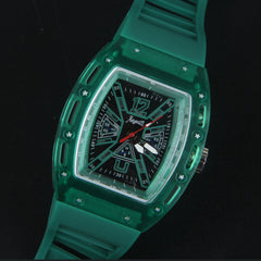 Wrist Watch Green with Light
