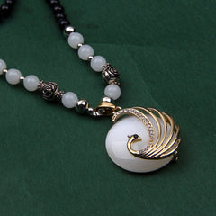 Long Beads Style LN009 Women Necklace - Thebuyspot.com