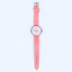 Pink Strap 1287 Women's Wrist Watch