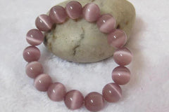 Pinkish Opal Natural Bead Bracelet