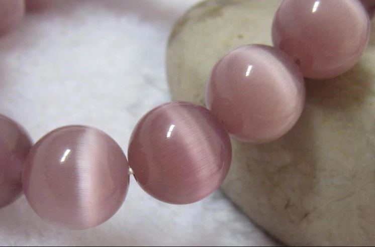Pinkish Opal Natural Bead Bracelet - Thebuyspot.com