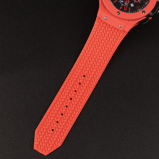 Mens Wrist Watch Red Design HB