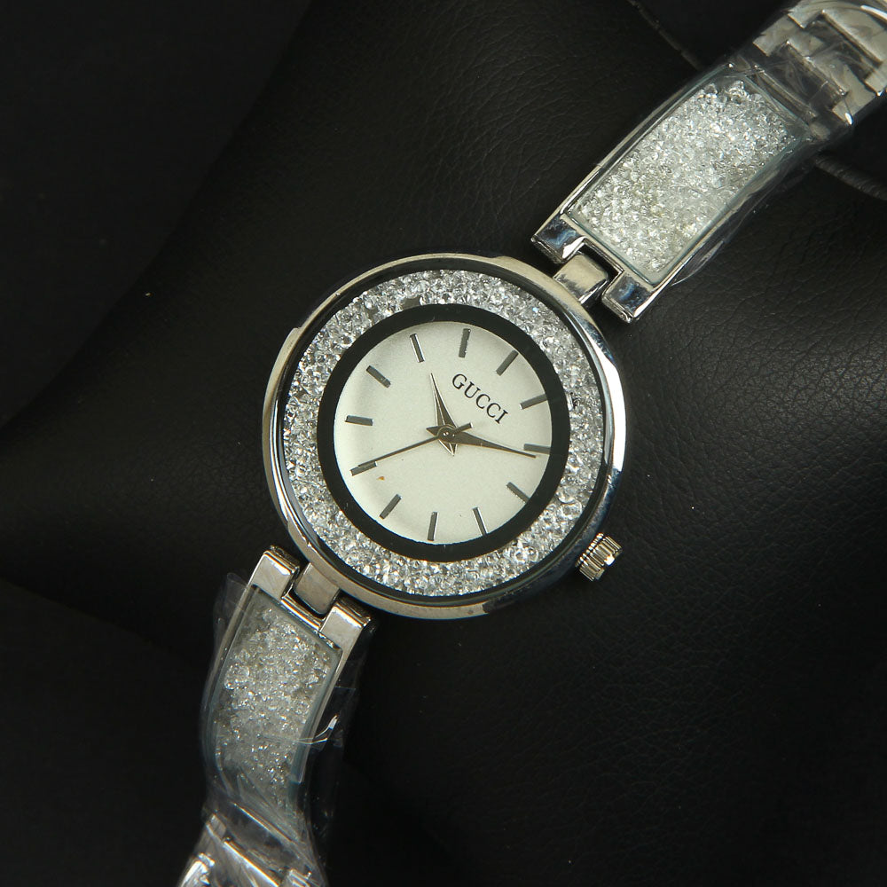 Silver Chain 1401 Women's Wrist Watch