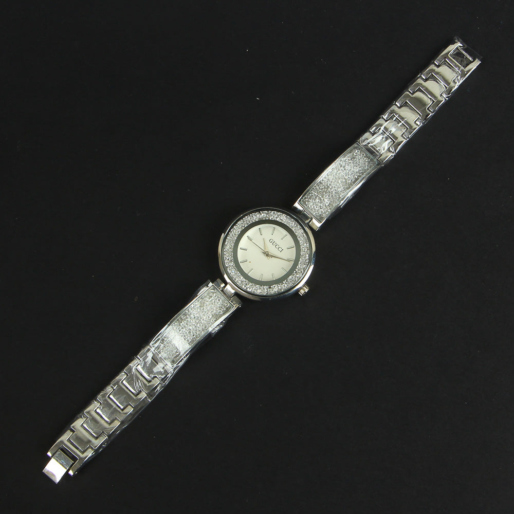 Silver Chain 1401 Women's Wrist Watch