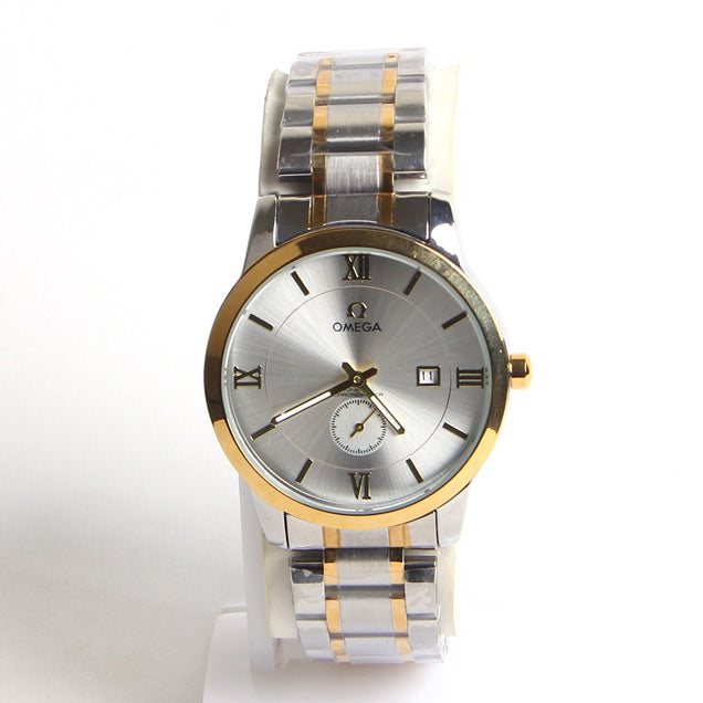 Silver Chain Silver Dial 1241 Men's Wrist Watch