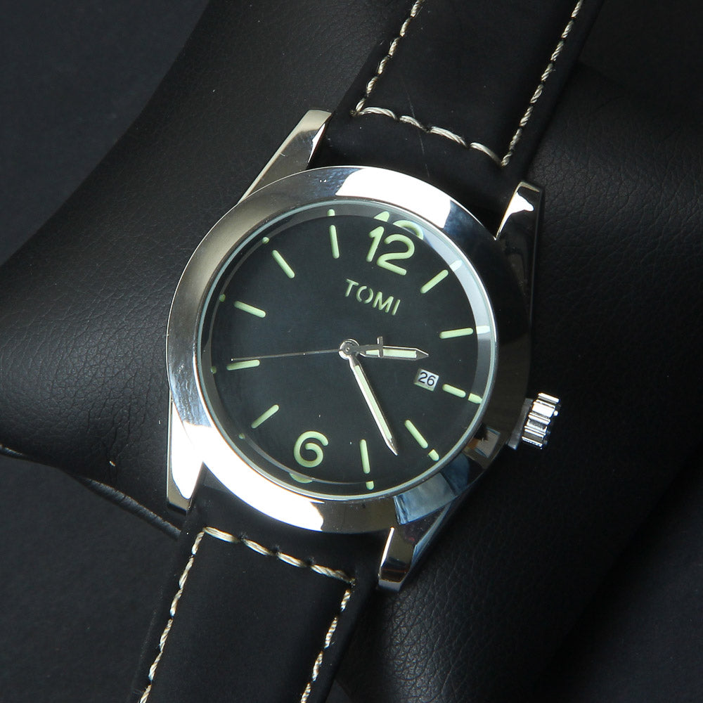 Silver Dial T1024 Men's Wrist Watch