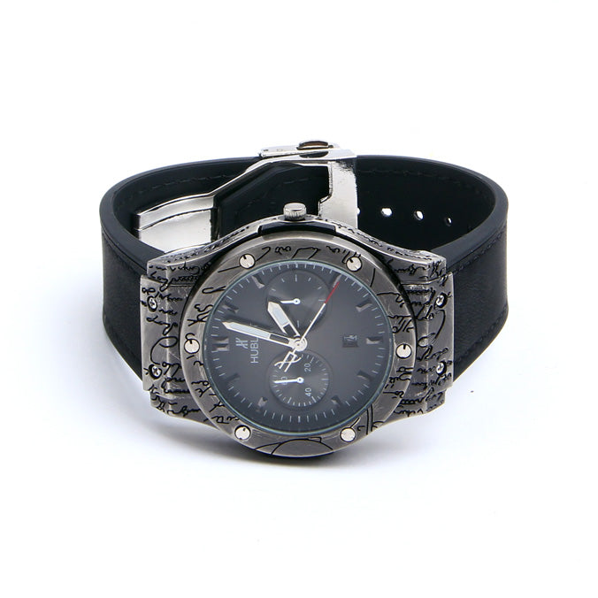 Silver Signature Dial 1223 Men's Wrist Watch