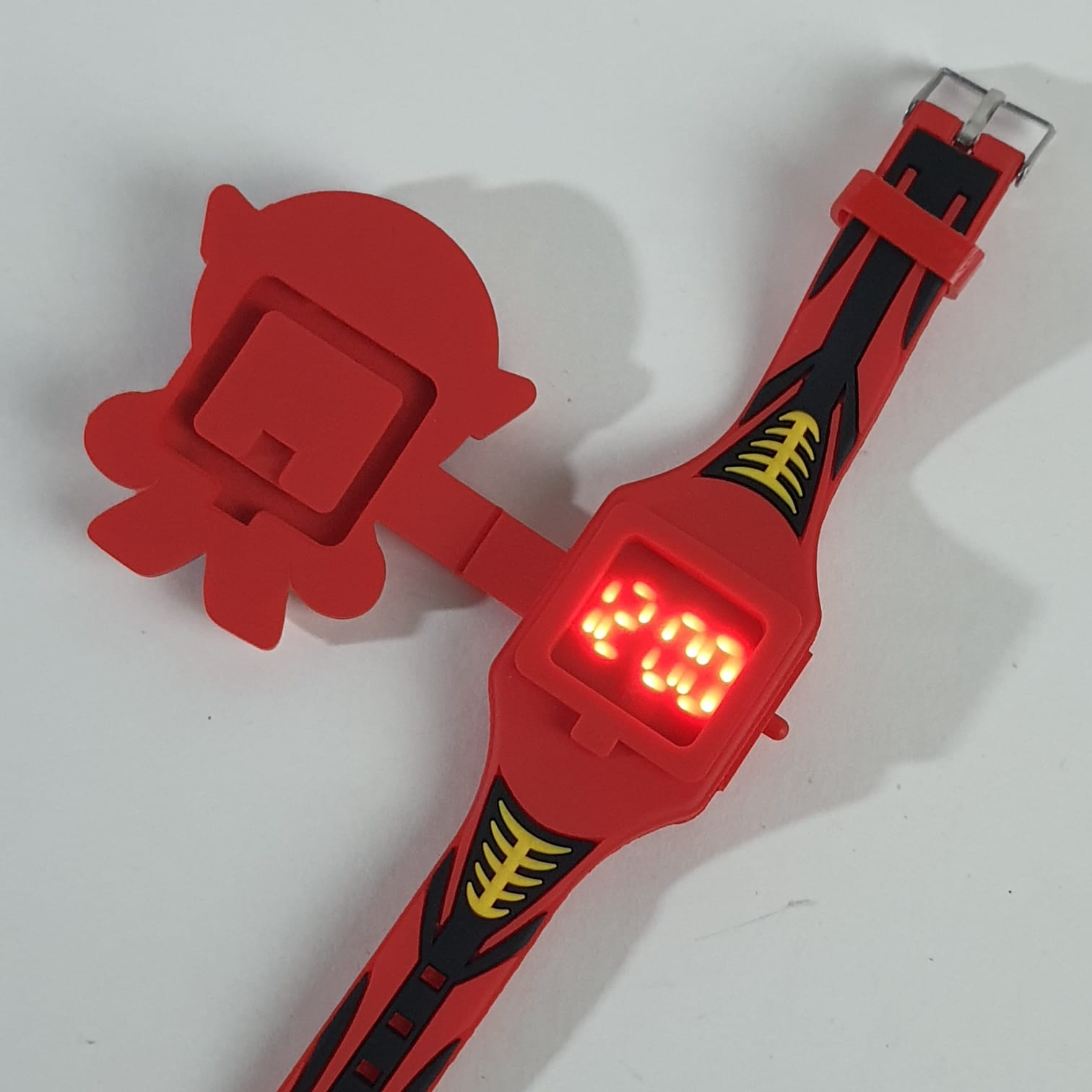 Kids Character Digital Watch Red