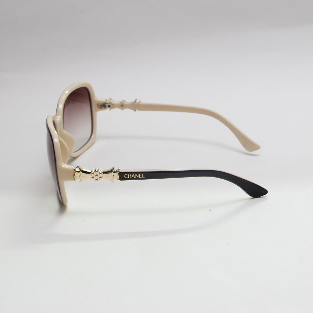 White c1456 Brown Shade Sunglasses - Thebuyspot.com