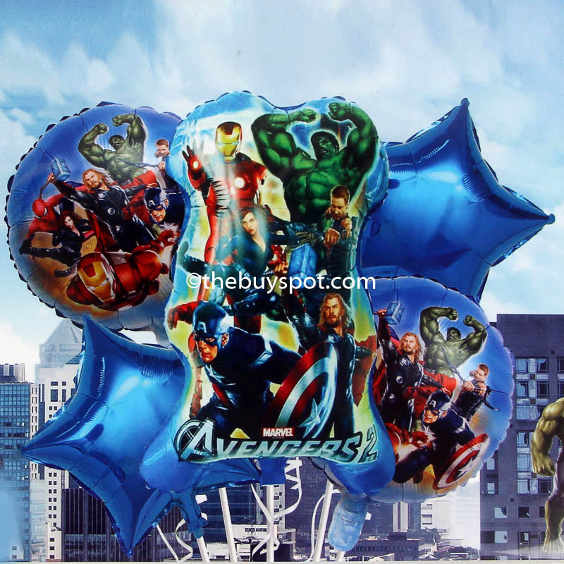 Avengers Theme Party Decoration Balloon Set